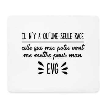 There is only one race - Mouse Pad (horizontal) - white - Front