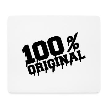 100_original - Mouse Pad (horizontal) - white - Front