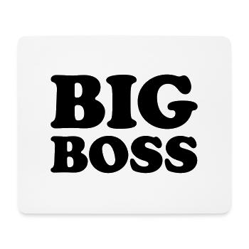 Big Boss - Tapis de souris (format paysage) - blanc - Devant