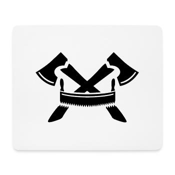 lumberjack - Mouse Pad (horizontal) - white - Front