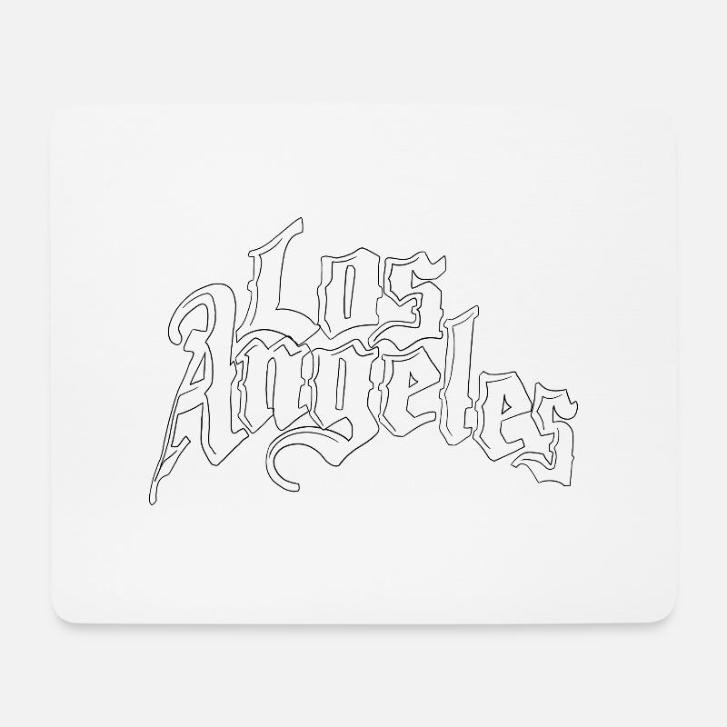 Los Angeles - Mousepad (Querformat) - Weiß