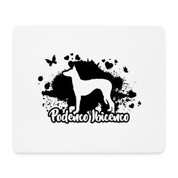 PODENCO IBICENCO Hund Hunde Wilsigns - Mousepad (Querformat) - Weiß - Vorne
