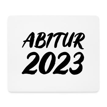 Abitur 2023 - Mousepad (Querformat) - Weiß - Vorne