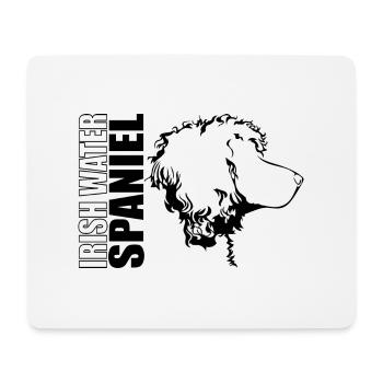IRISH WATER SPANIEL Profile Dogs Dog Wilsigns - Mouse Pad (horizontal) - white - Front