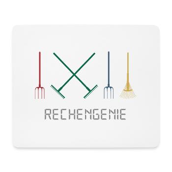garten schrebergarten erntezeit gartenarbeit - Mousepad (Querformat) - Weiß - Vorne