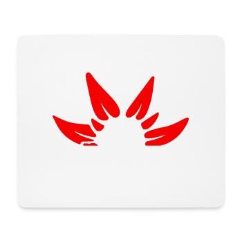 Swiss gentian - Mouse Pad (horizontal) - white - Front