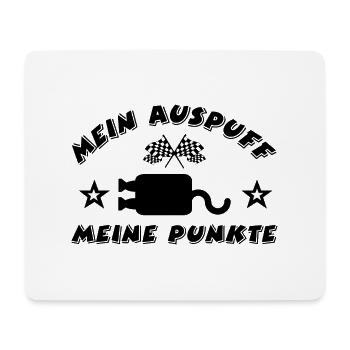 Auto - Mousepad (Querformat) - Weiß - Vorne