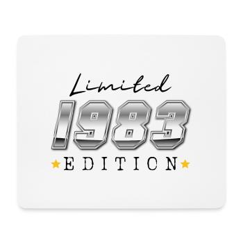 1983 40 Jahre Limitierte Auflage 40. Geburtstag - Mousepad (Querformat) - Weiß - Vorne