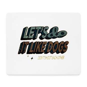 quote disarmament counterculture funny quote funny - Mouse Pad (horizontal) - white - Front
