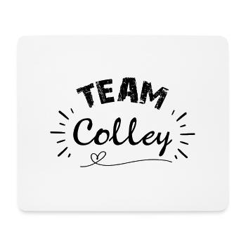Team colley, idée cpour amis des chiens - Tapis de souris (format paysage) - blanc - Devant