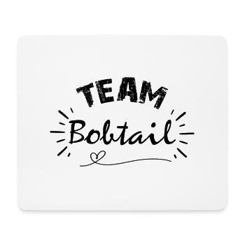 Team bobtail, idée cadeau pour amis des chiens - Tapis de souris (format paysage) - blanc - Devant
