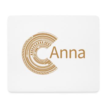 Für Anna - Mousepad (Querformat) - Weiß - Vorne