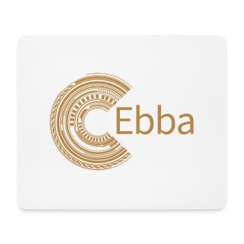 Für Ebba - Mousepad (Querformat) - Weiß - Vorne