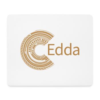 Für Edda - Mousepad (Querformat) - Weiß - Vorne