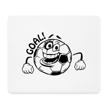 Fußball Soccer - Mouse Pad (horizontal) - white - Front