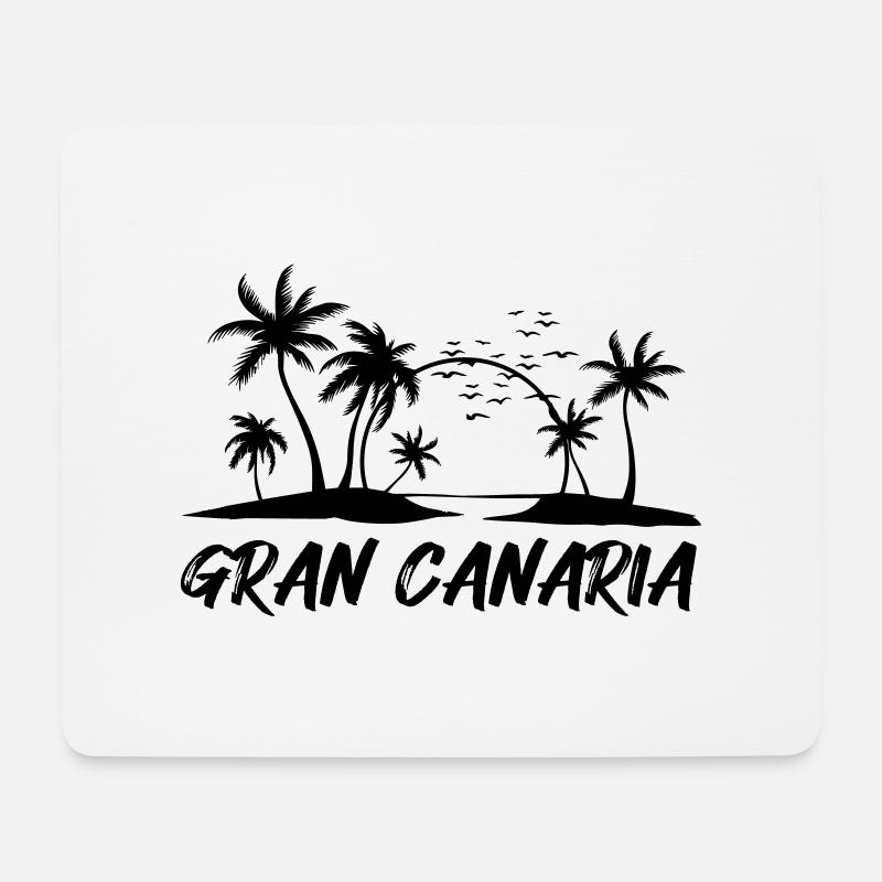 Gran Canaria - Mouse Pad (horizontal) - white