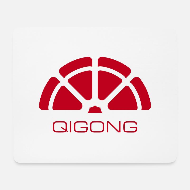 Qigong symbol - Mousepad (Querformat) - Weiß