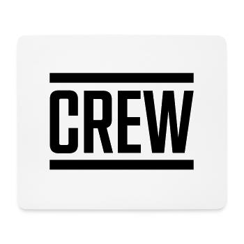 crew - Mouse Pad (horizontal) - white - Front