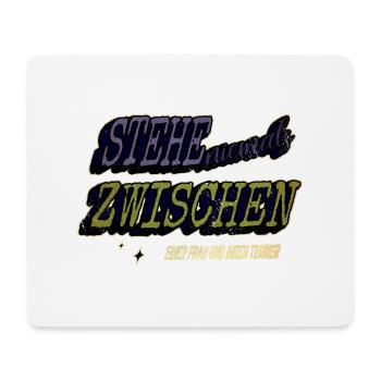 geburtstagsgeschenk geschenkidee humor haustier - Mousepad (Querformat) - Weiß - Vorne