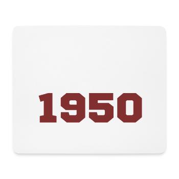 Original 1950 - Mouse Pad (horizontal) - white - Front