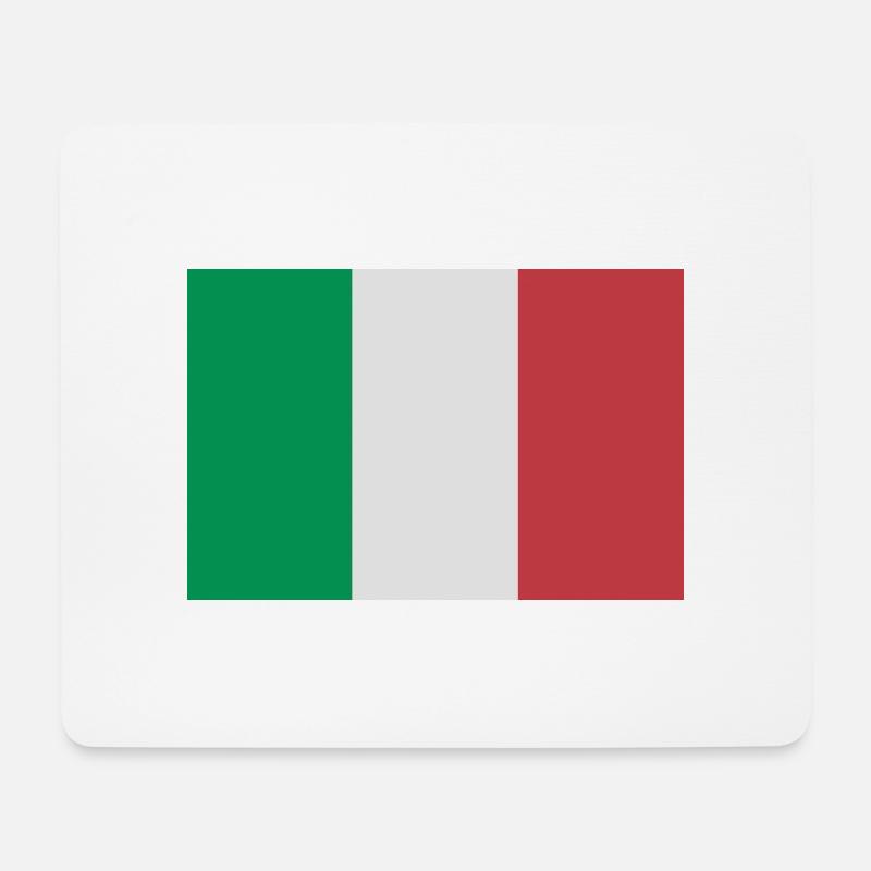 italien - Mouse Pad (horizontal) - white