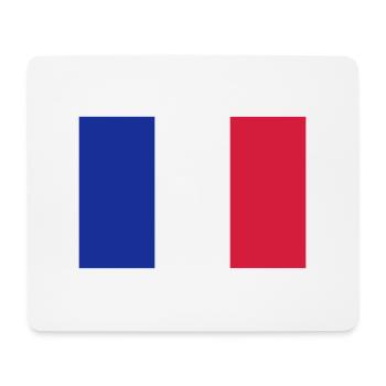 Frankreich - Mousepad (Querformat) - Weiß - Vorne