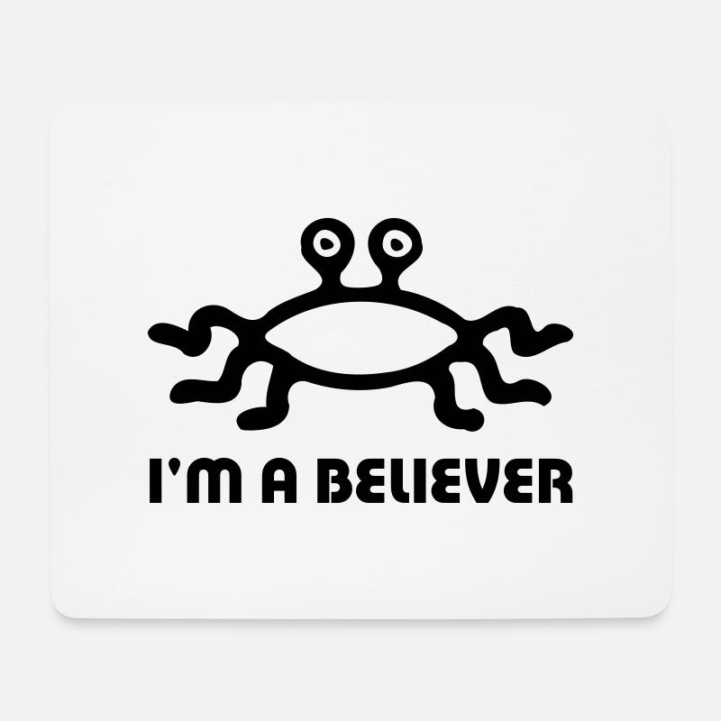 FSM Believer - Mousepad (Querformat) - Weiß