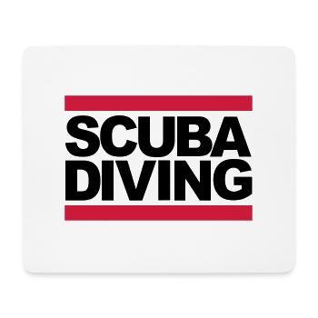 Scuba Diving - Mousepad (Querformat) - Weiß - Vorne