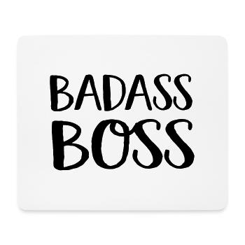 Boss - Mousepad (Querformat) - Weiß - Vorne