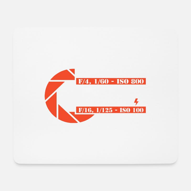 Fotografie Wetter - Mousepad (Querformat) - Weiß