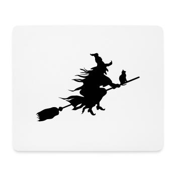 Hexe - Mousepad (Querformat) - Weiß - Vorne