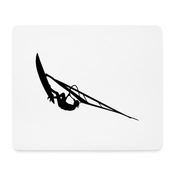 Windsurfer - Mousepad (Querformat) - Weiß - Vorne