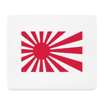 Japan Flag - Mousepad (Querformat) - Weiß - Vorne