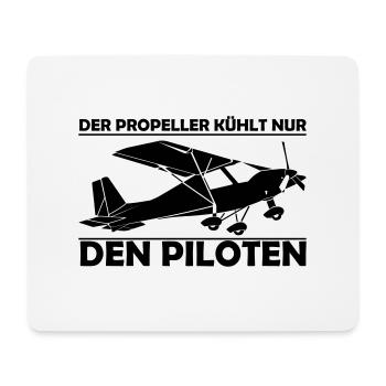 C42 Ultraleichtflugzeug Geschenk - Mousepad (Querformat) - Weiß - Vorne