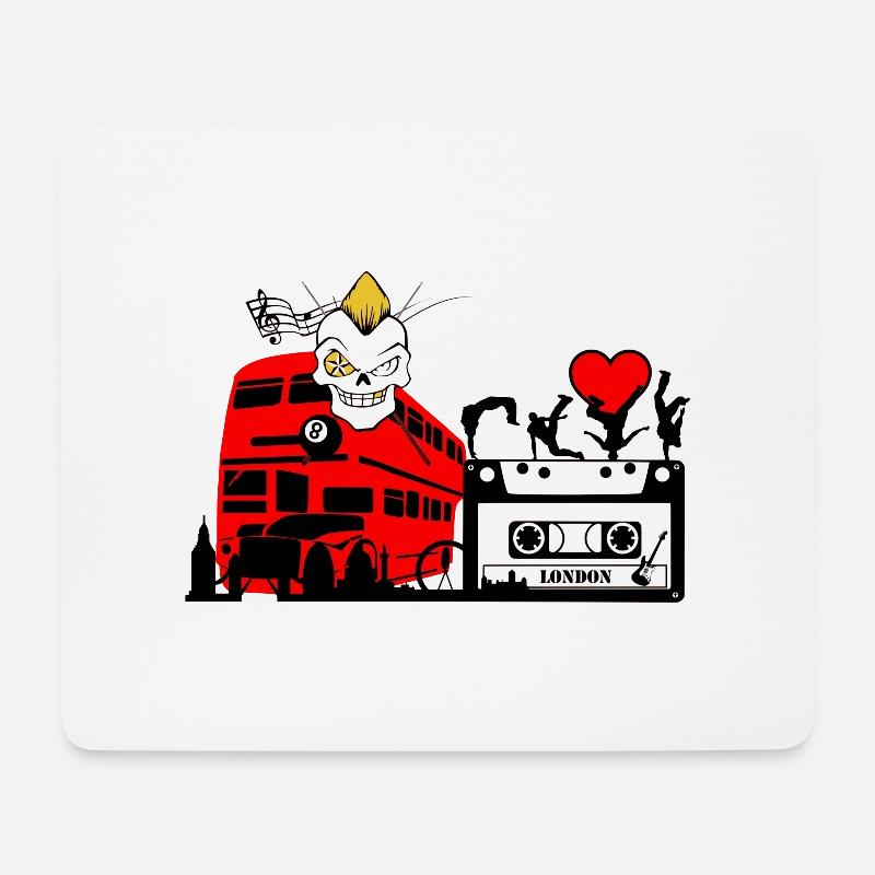 london - Mouse Pad (horizontal) - white