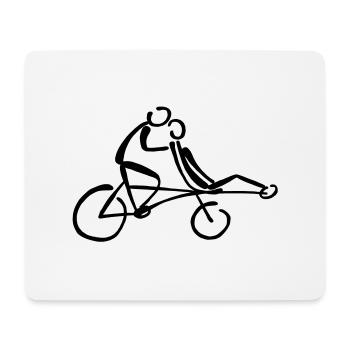 Pinogramm (en) - Mouse Pad (horizontal) - white - Front