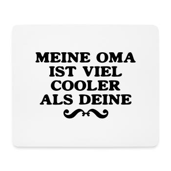 my grandma is way cooler than your - Mouse Pad (horizontal) - white - Front