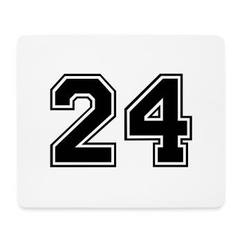 24 - Mouse Pad (horizontal) - white - Front