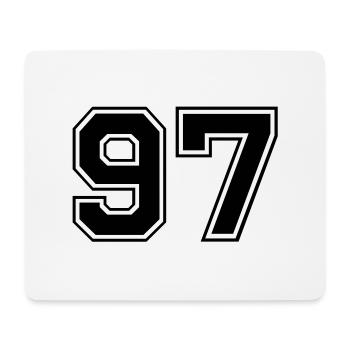 97 - Mouse Pad (horizontal) - white - Front