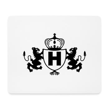 royal_wappen_h - Tapis de souris (format paysage) - blanc - Devant