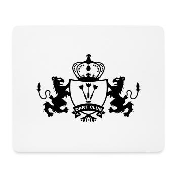 royal_wappen_dart_club - Mouse Pad (horizontal) - white - Front