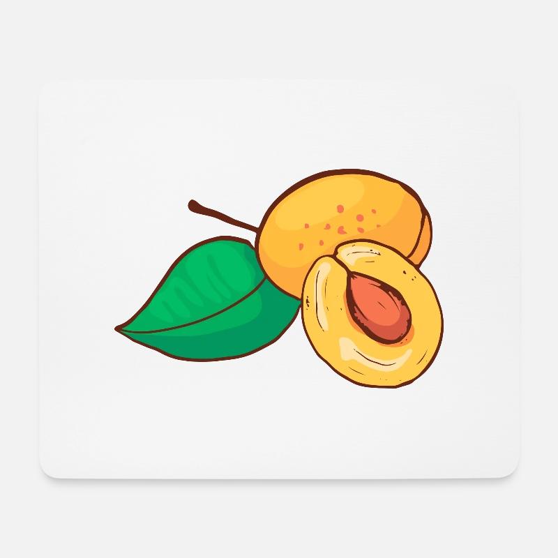 Mirabelle Gelbe Zwetschge Pflaumen Pflaume - Mousepad (Querformat) - Weiß