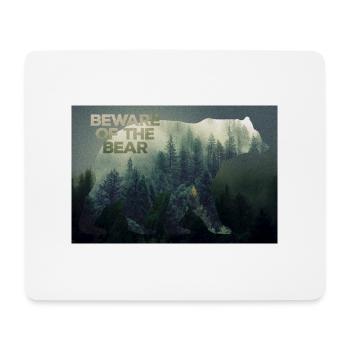 Wilderness Bears poster - Mouse Pad (horizontal) - white - Front
