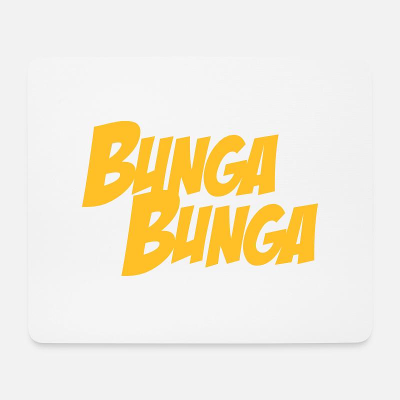 Bungabunga - Mouse Pad (horizontal) - white