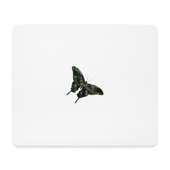 Forêt de papillons - Tapis de souris (format paysage) - blanc - Devant