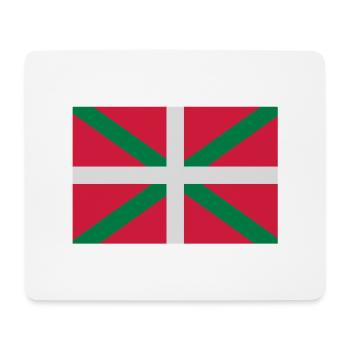 drapeau_basques_seul - Mouse Pad (horizontal) - white - Front