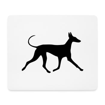 Pharaoh Hound - Mouse Pad (horizontal) - white - Front