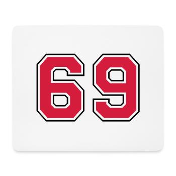 69__f2 - Mouse Pad (horizontal) - white - Front