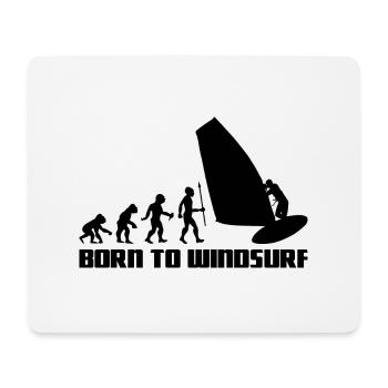 Windsurfer Evolution Windsurfen Wind Surfen Surfer - Mousepad (Querformat) - Weiß - Vorne