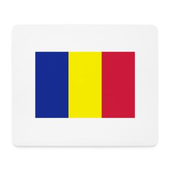 drapeau_roumanie - Tapis de souris (format paysage) - blanc - Devant